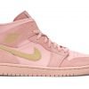 Nike Air Jordan 1 Mid Coral Gold | Sneaker Cream