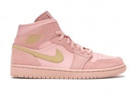 Nike Air Jordan 1 Mid Coral Gold | Sneaker Cream