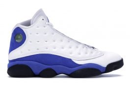 Jordan 13 White Hyper Royal Black | Sneaker Cream